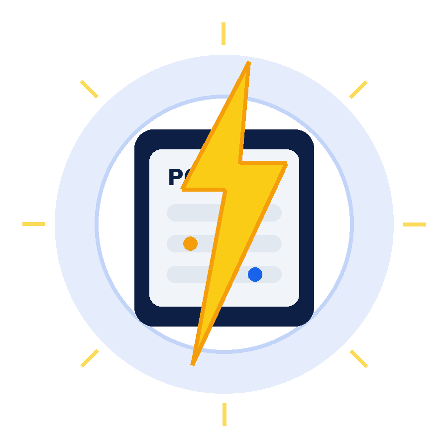 Electrical service illustration